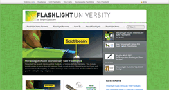 Desktop Screenshot of flashlightuniversity.com